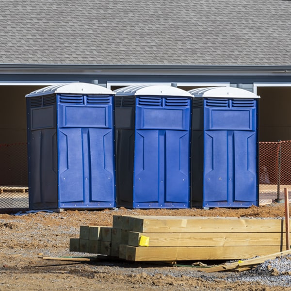 what is the maximum capacity for a single porta potty in Hopkins Illinois